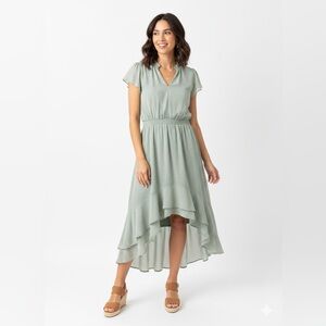 1. State Sage High Low Dress